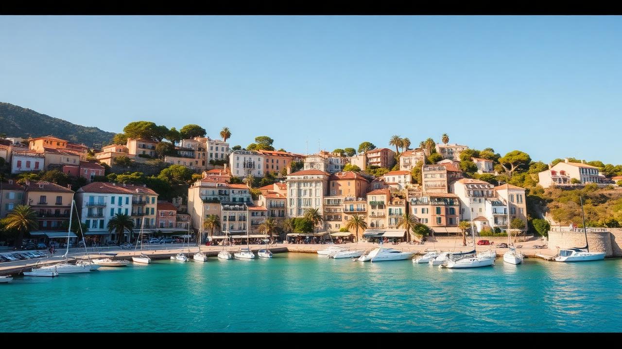 Vue de la corniche des Maures vers Bormes-les-Mimosas